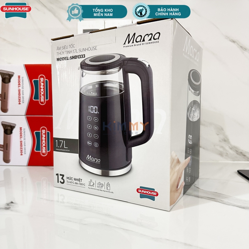 Ấm đun siêu tốc 1.7L đa năng Sunhouse Mama SHD1333